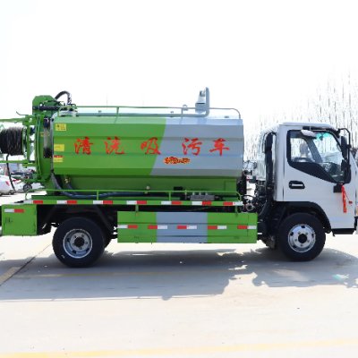 Customizable Cleaning And Suction Truck