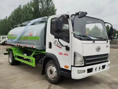 Maintenance techniques for sewage (manure) suction vehicles