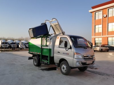 The trend of hanging bucket garbage trucks in the industry