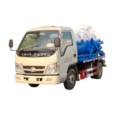 Camión de succión de aguas residuales barato