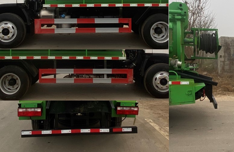 3 truk pembersihan dan hisap kubik