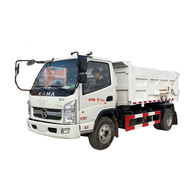 Truk Sampah yang Membuang Sendiri