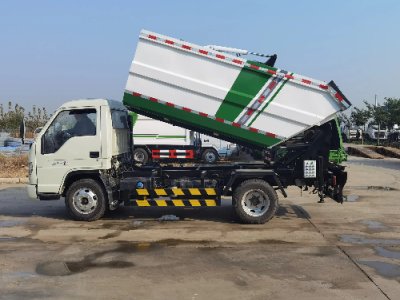 Hydraulic Lifter Garbage truck