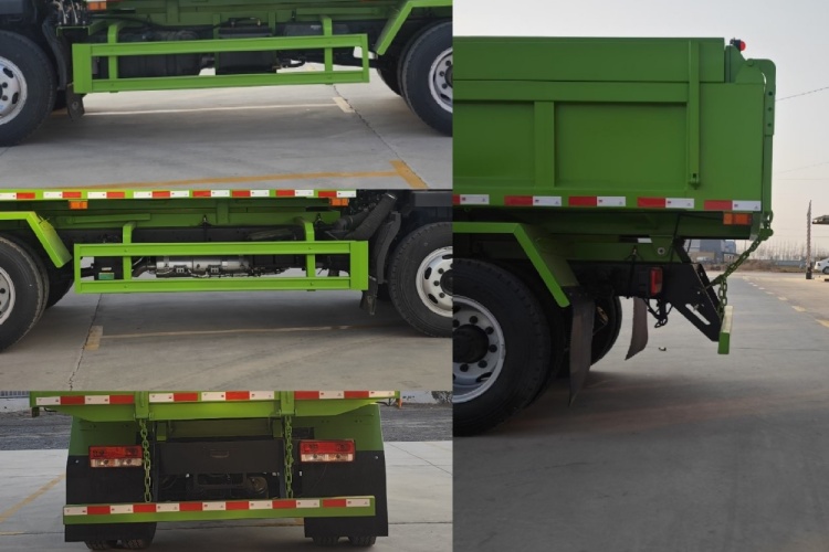 truk sampah pembuangan sendiri