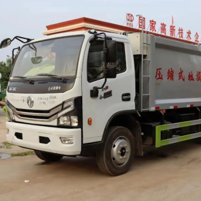 Trash Compactor Truck 