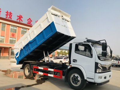 docking garbage truck