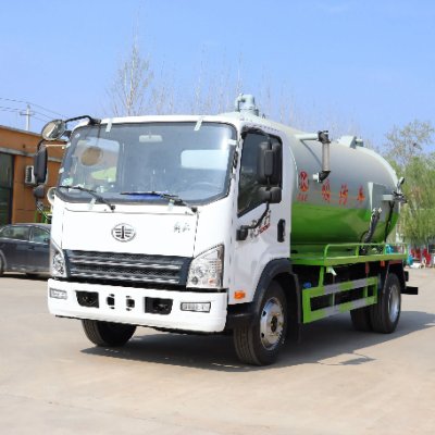 Circular Tank Suction Truck