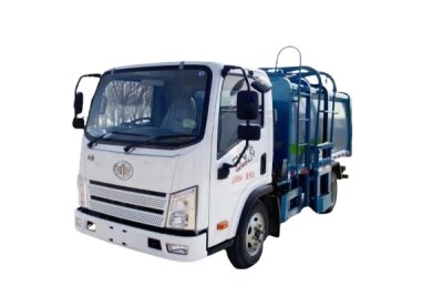 Мусоровоз с подвесным ковшом