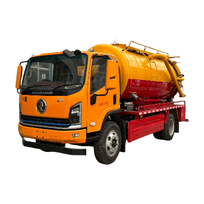 Camion aspirateur de nettoyage haute pression