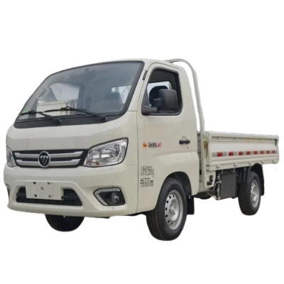 Camion poubelle à déchargement automatique sécurisé