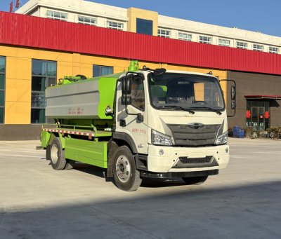 10 cubic meter cleaning and suction truck
