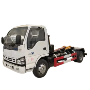 Xe chở rác có móc nâng