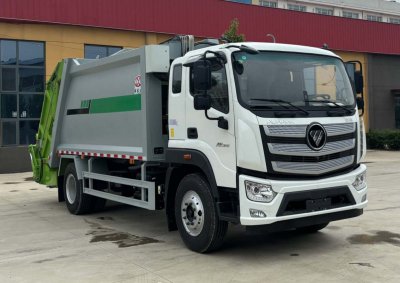 Convenient compression garbage truck