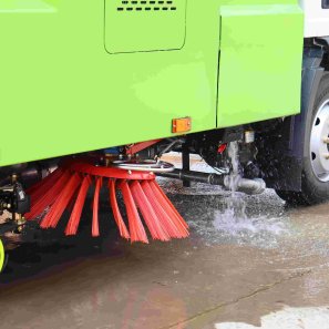 Cleaning And Sweeping Vehicle